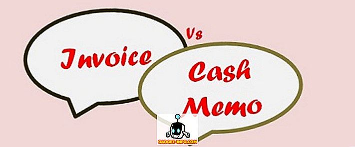 Razlika med računom in denarnim beležkom