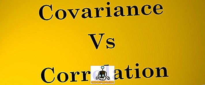 Skillnad mellan Covariance och Correlation