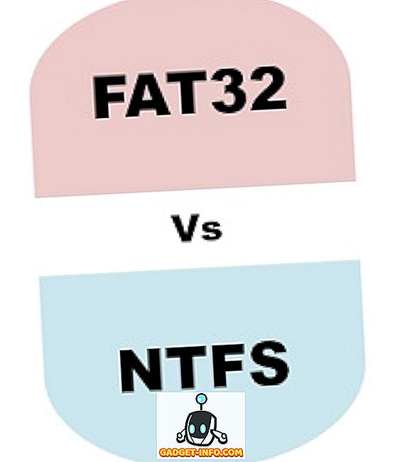 Ero FAT32: n ja NTFS: n välillä
