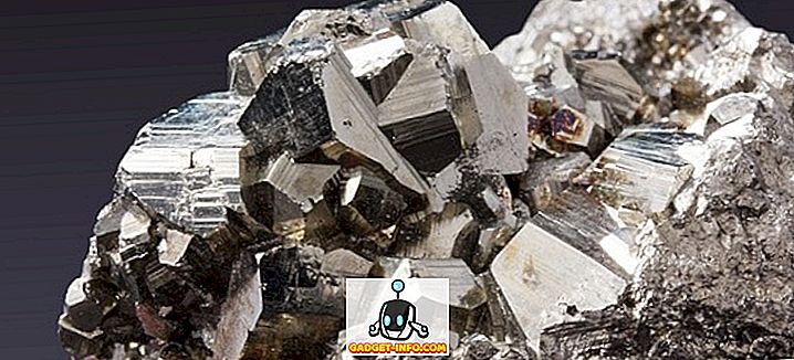tussen metalen en niet-metaalhoudende mineralen
