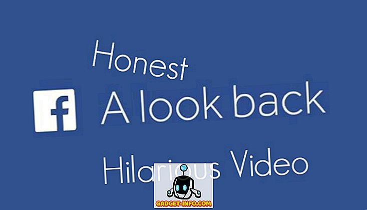 Honesto Facebook Look Back Video (hilarante)