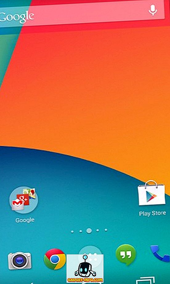 Cómo obtener transparencia en el lanzador de inicio en Android 4.4 Kitkat en Nexus 4 sin enraizamiento