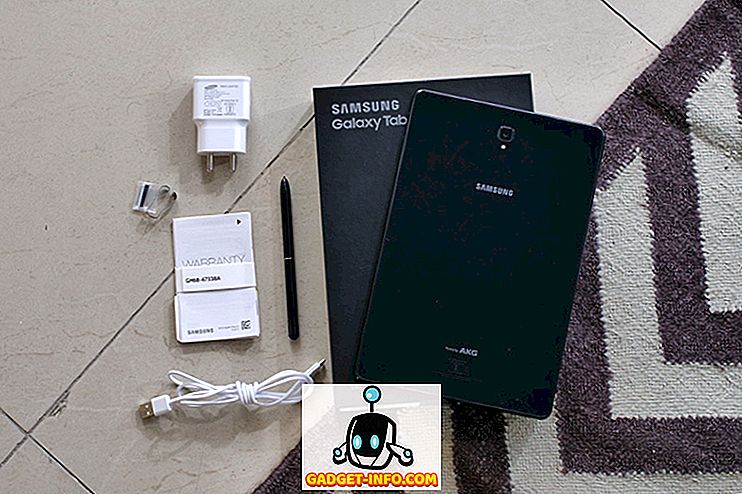Galaxy Tab S4: Hvad er i boksen