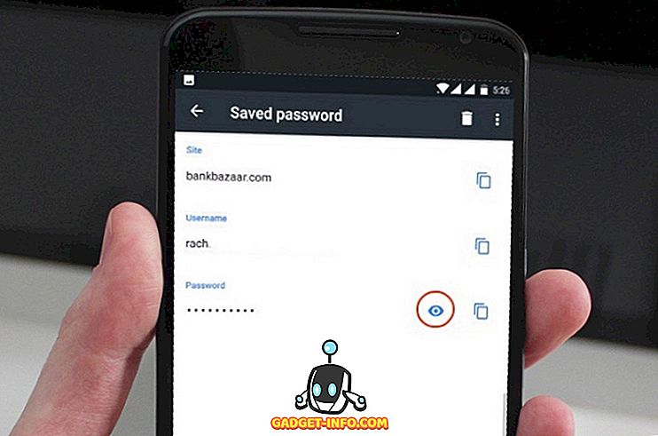 Tallennettujen salasanojen tarkasteleminen Chromeissa Androidissa