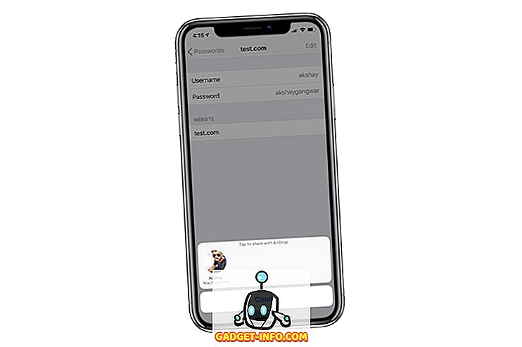 móvil - Cómo AirDrop contraseñas en iOS 12