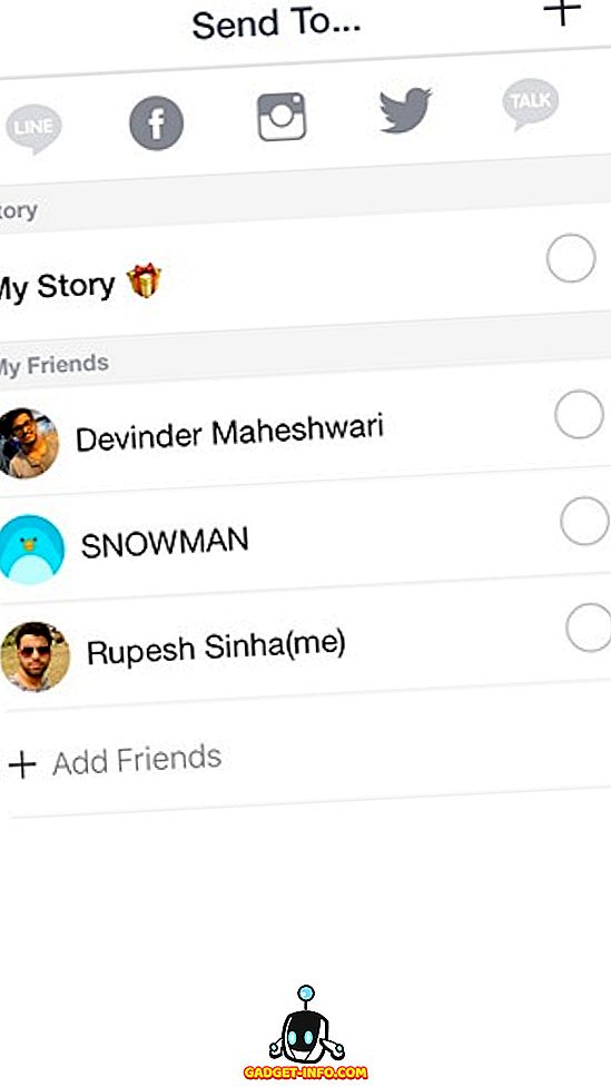 Cách sử dụng Snow, Snapchat Like App