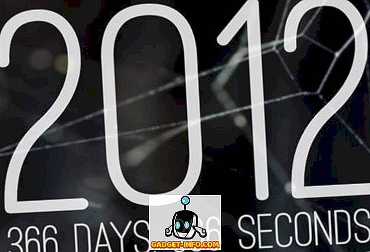 366 дней 2012 года за 366 секунд [видео]