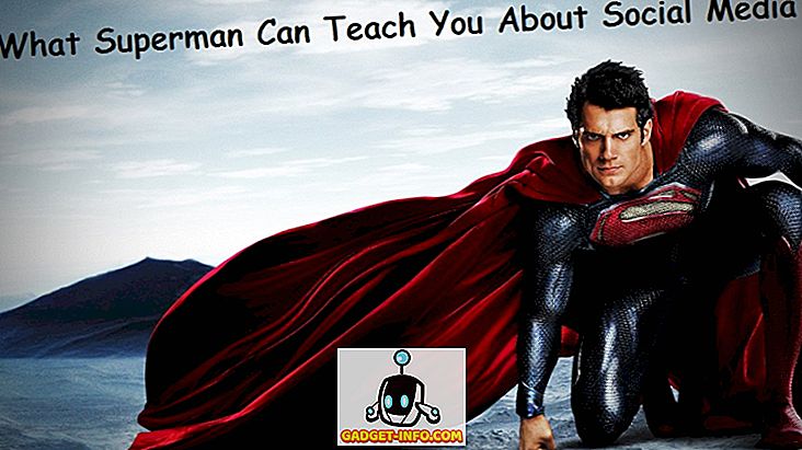 Supermenas gali išmokyti jus apie socialinę žiniasklaidą