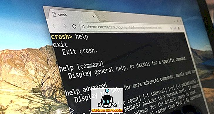 27 comandos del sistema operativo Chrome para ejecutar en Crosh