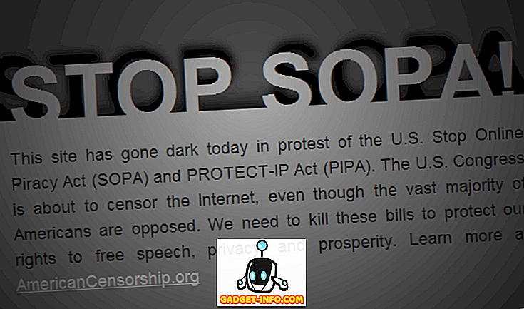 Használja a STOP SOPA kódot a SOPA ellen
