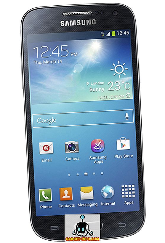 Samsung Galaxy S4 Mini-funktioner, pris och lanseringsdatum i Indien