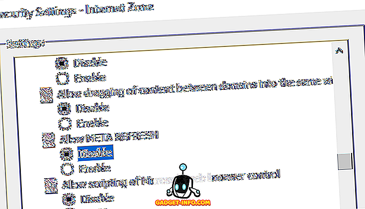 windows hjælp: Deaktiver Meta Refresh i Internet Explorer