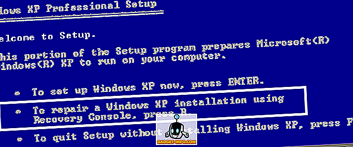 So beheben Sie den MBR in Windows XP und Vista