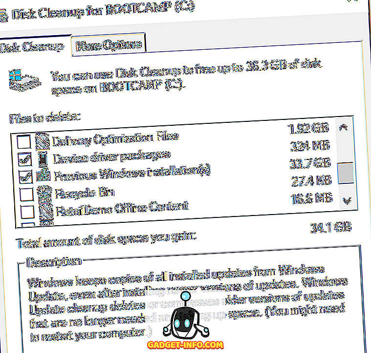 Bagaimana hendak Padam folder Windows.old di Windows 7/8/10