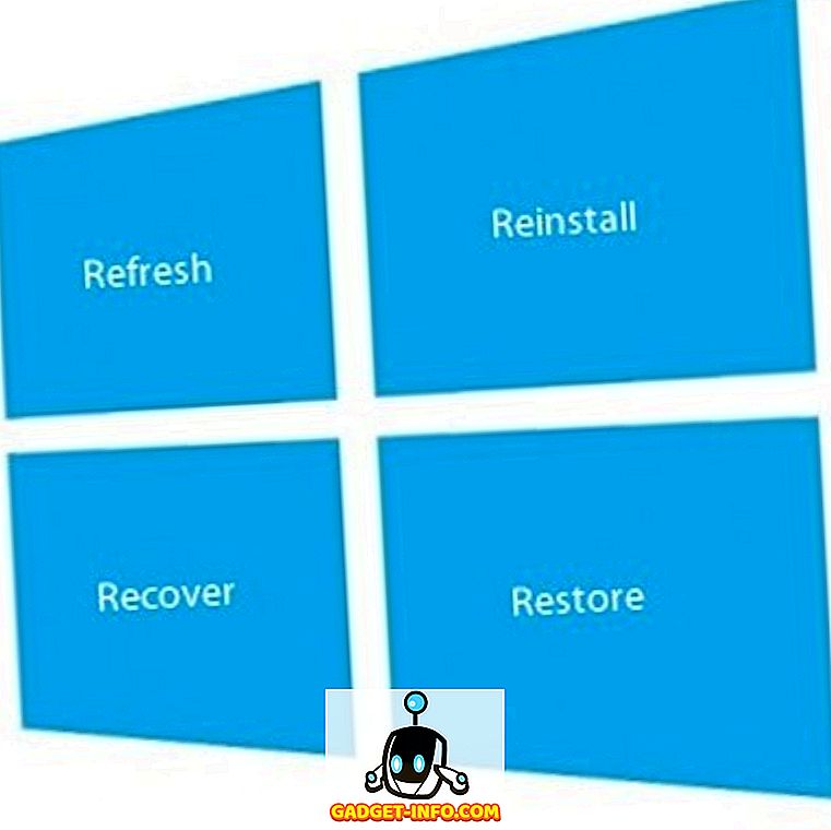 Windows 8を更新、再インストール、または復元する
