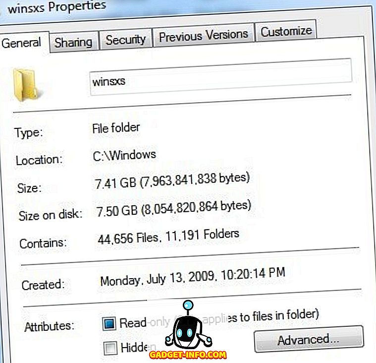 Oczyść folder WinSxS w systemie Windows 7/8/10